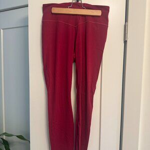 Lululemon Align V-Waist Pant 25" in Pomegranate, Size 8